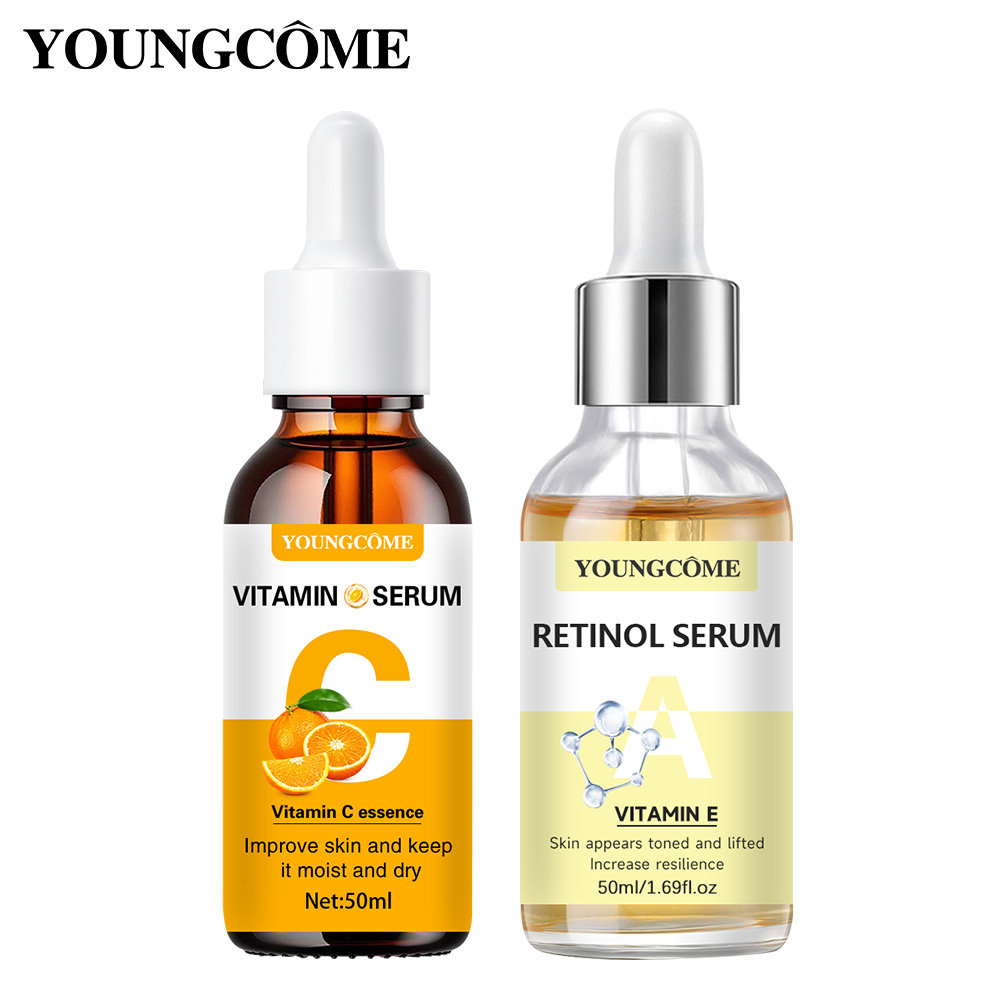 The Ordinary Serum Hyaluronic Acid - 2pcs Vitamin C and retinol fortified