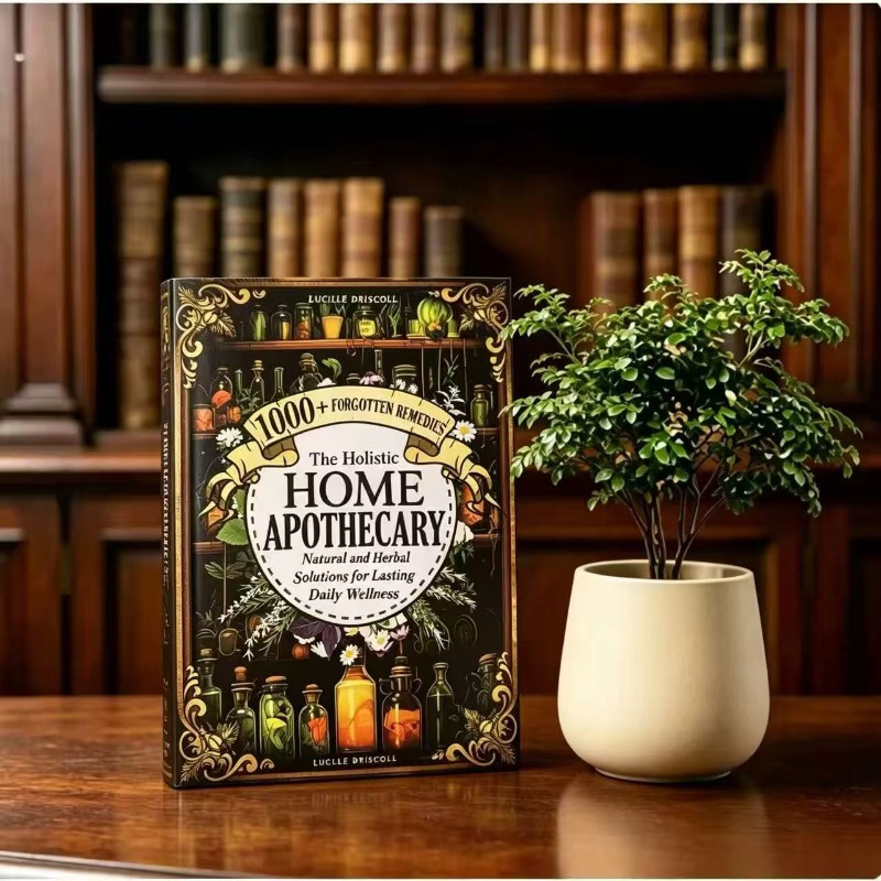 Herbal Holistic Wellness - The Holistic Home Apothecary Book,1000+ Forgotten