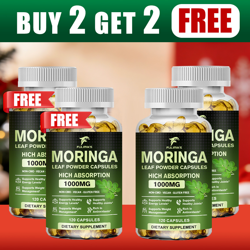 Moringa Leaf Powder - Buy 2 Get 2 Free! Pure