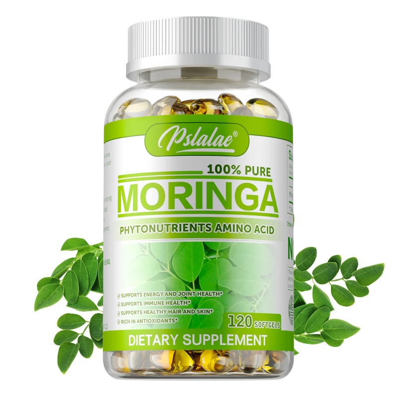 Moringa Leaf Powder - Moringa Capsules - Antioxidant, Supports Skin,
