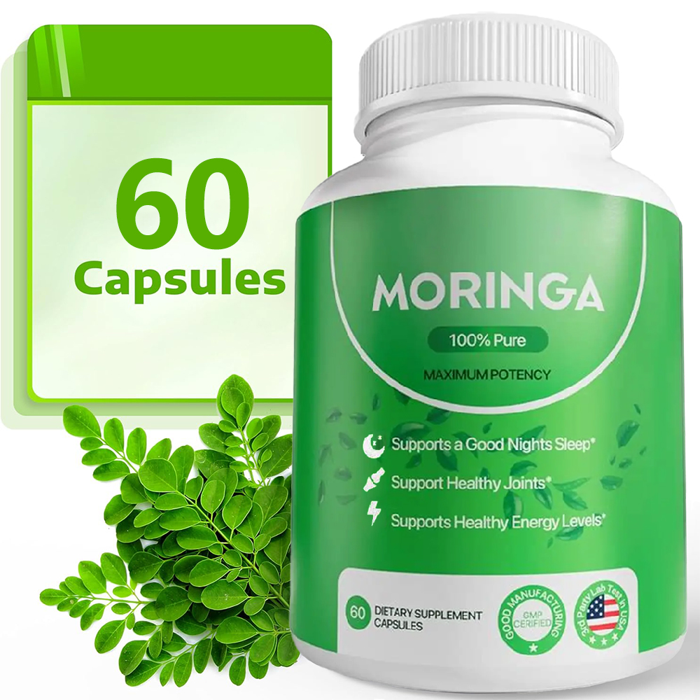 Moringa Leaf Powder - Moringa Capsules - Boost Energy, Immune,