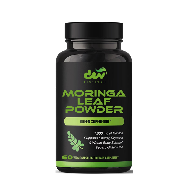 Moringa Leaf Powder - Organic Moringa Capsules 1000mg - Pure