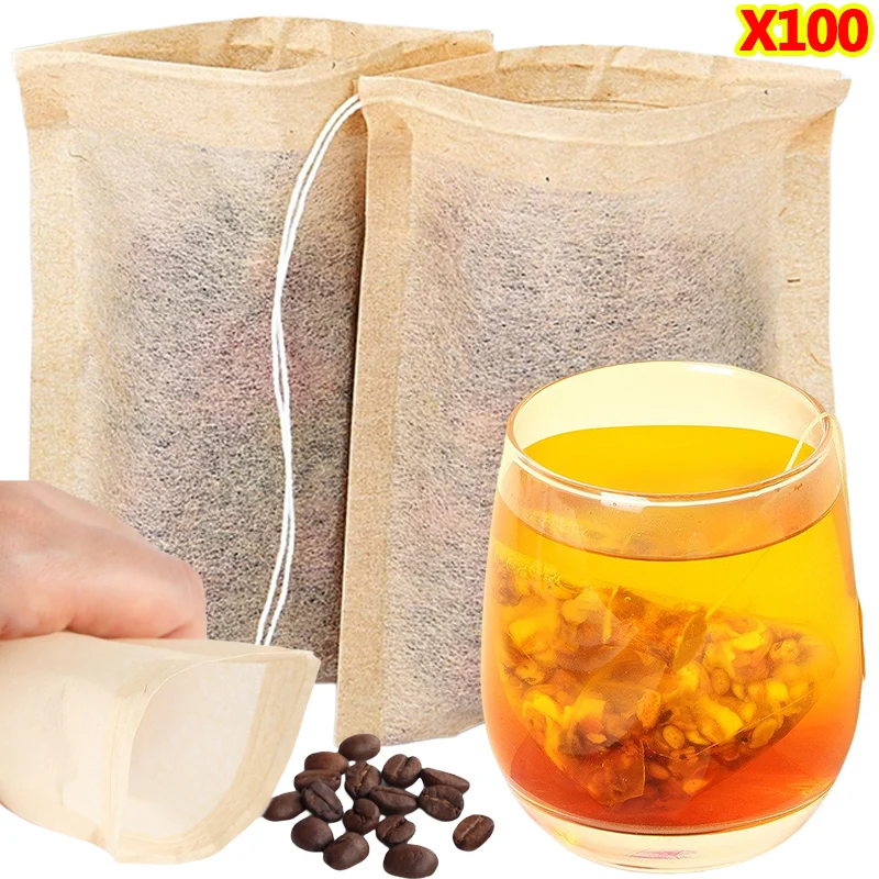 100Pcs Teabags with Drawstring - đánh giá và giá Nettle Leaf Tea