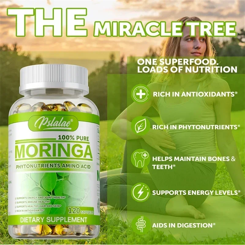 Moringa Capsules - Antioxidant - đánh giá và giá Moringa Leaf Powder