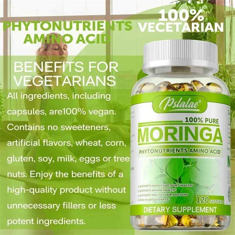 Moringa Capsules - Antioxidant - đánh giá và giá Moringa Leaf Powder
