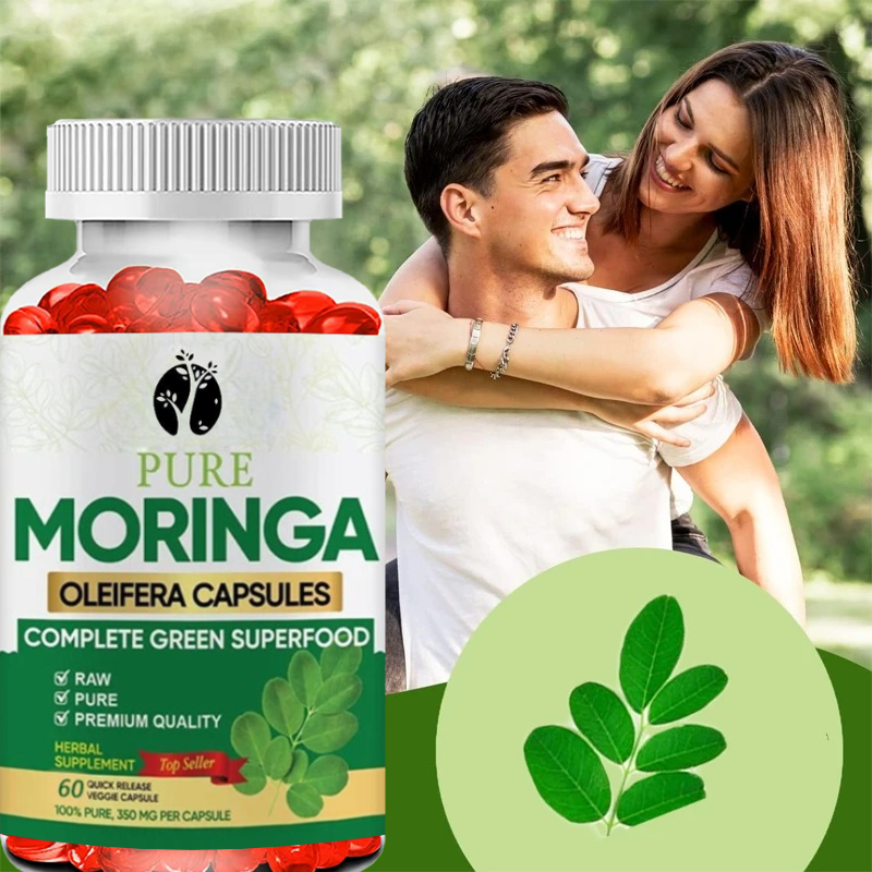 Moringa Capsules -60 Capsules  - đánh giá và giá Moringa Leaf Powder