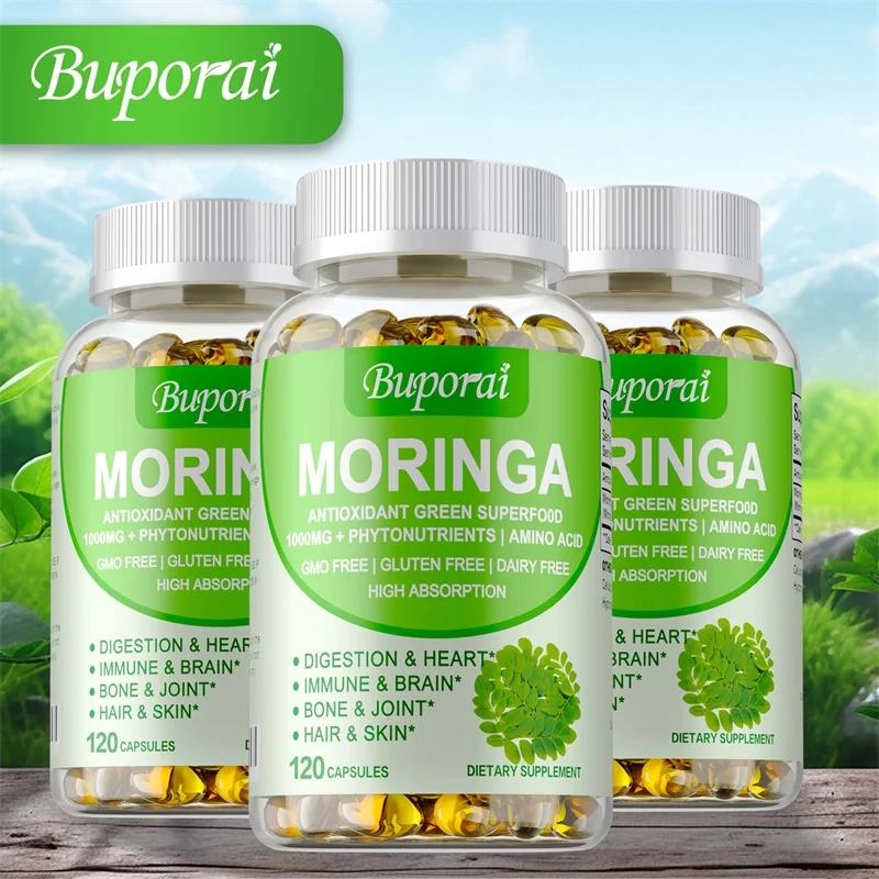 Moringa Capsules - Support Imm - đánh giá và giá Moringa Leaf Powder