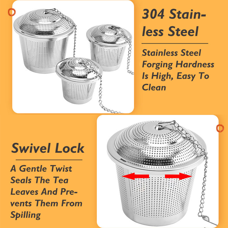 304Stainless Steel Tea Filter  - đánh giá và giá Nettle Leaf Tea