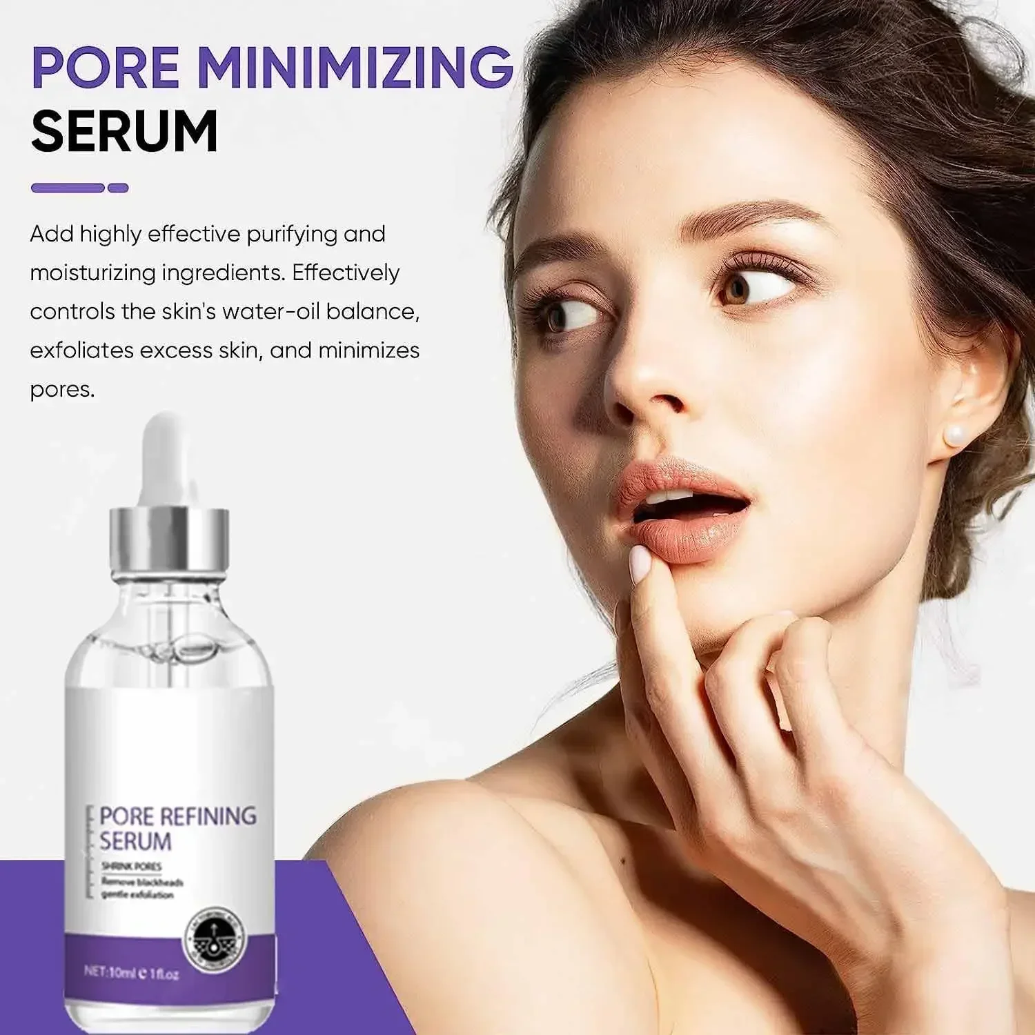 3nd Skin Texture | Pore Refini - đánh giá và giá The Ordinary Serum Hyaluronic Acid