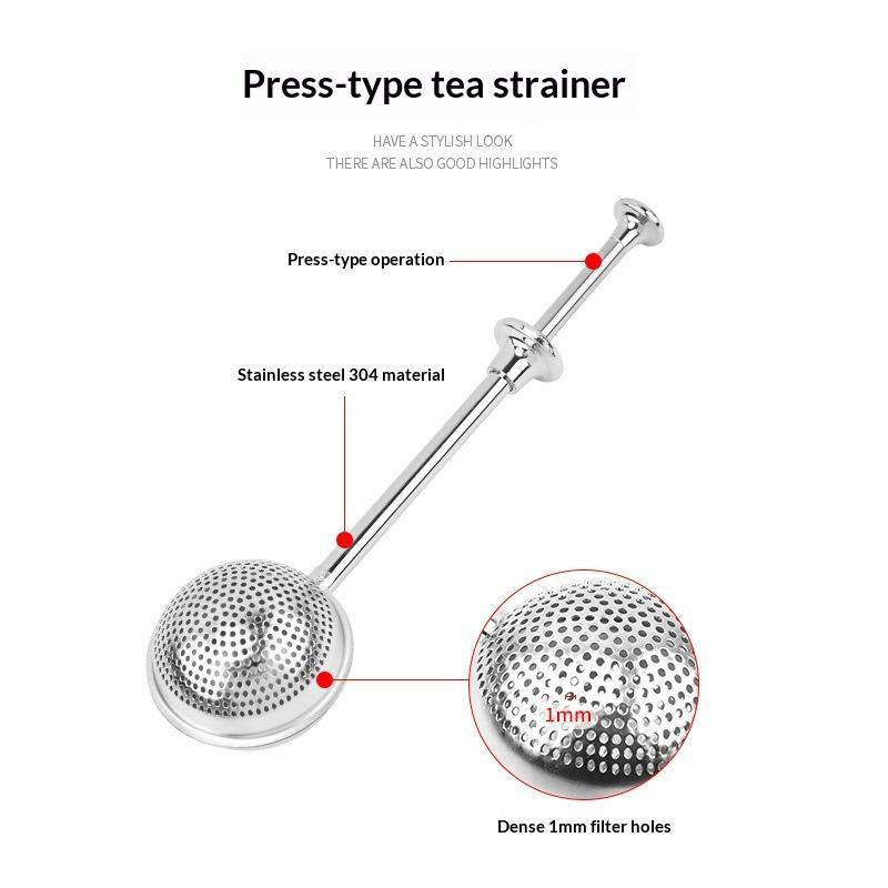 Long Handle Stainless Steel Te - đánh giá và giá Nettle Leaf Tea